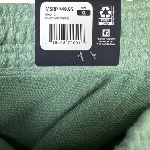 GAP Mens French Terry Shorts Granite Green Size XL - Picture 4 of 6